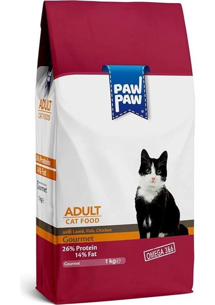 Yetişkin Kedi Maması Gurme 1 kg