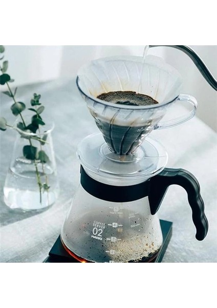 Hario V60 Kahve Demleme Seti, Şeffaf indirimleri