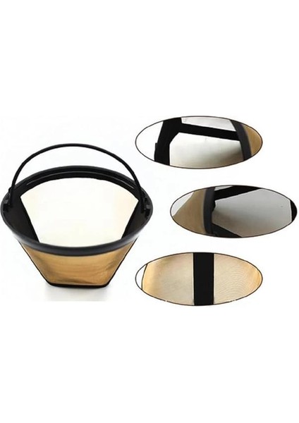 Filtre Kahve Makineleri Için Yıkanabilir ve Tekrar Kullanılabilir Gold Filtre, Arçelik, Arzum indirimleri