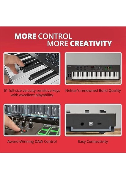 Impact LX61+ USB Midi Klavye fiyatları