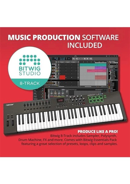 Impact LX61+ USB Midi Klavye