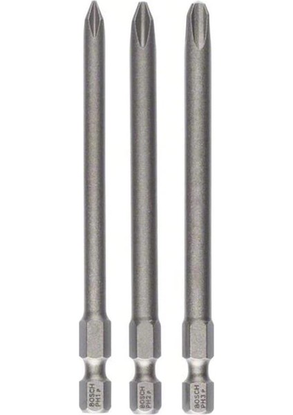 Pro 3 Parça.-Set Ekstra Sert Tornavida Ucu Phillips Vidalar-(Uzunluk: 89 Mm) modelleri