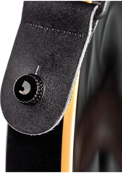 Universelle Strap Lock Gurtsicherung, Schwarz, Von D'addario modelleri