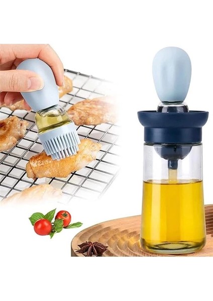 Safestore Cam Hazneli Şişe Silikon Yağ Sos Yumurta Fırçası Yağlama Fırçası fiyatları