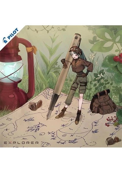 Pılot Explorer Dolmakalem, Beyaz, M modelleri