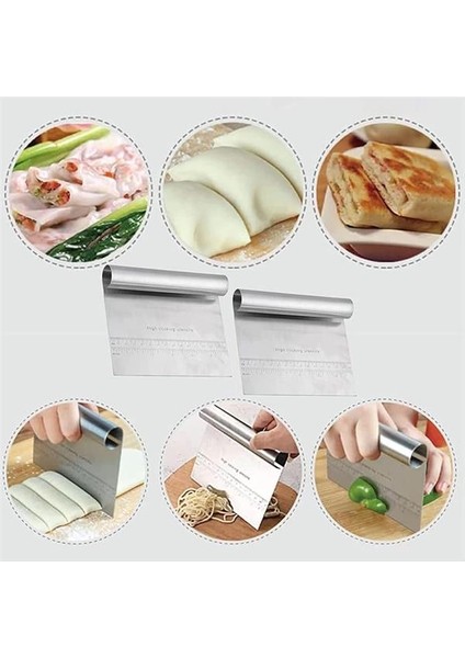 Çelik Hamur Kesici,metal Hamur Sıyrıcı,pasta Sıyırma Aparatı,hamur Dilimleyici,pasta ve