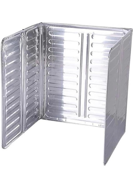 Kyrotech Ocak Arkası ve Yanı Koruyucu Alüminyum Koruyucu Panel Pişirme Tava Yağ Sıçrama Önleyici ve
