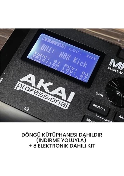 Mpx8 - Sample Pad Controller 8 Performansa Hazır Hıza Duyarlı Pedli, Mıdı