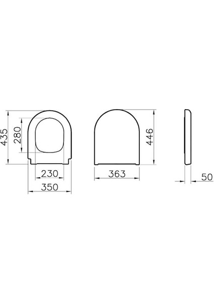 Zentrum Round 121-003-901 Klozet Kapağı, Beyaz modelleri