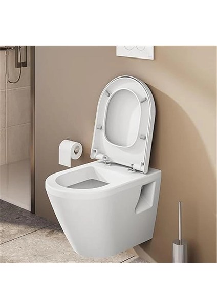 Zentrum Round 121-003-901 Klozet Kapağı, Beyaz indirimleri