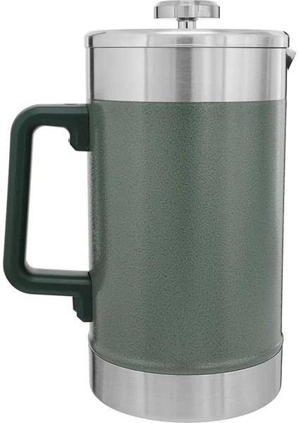 Klasik French Press Termos 1.4 Lt Yeşil modelleri