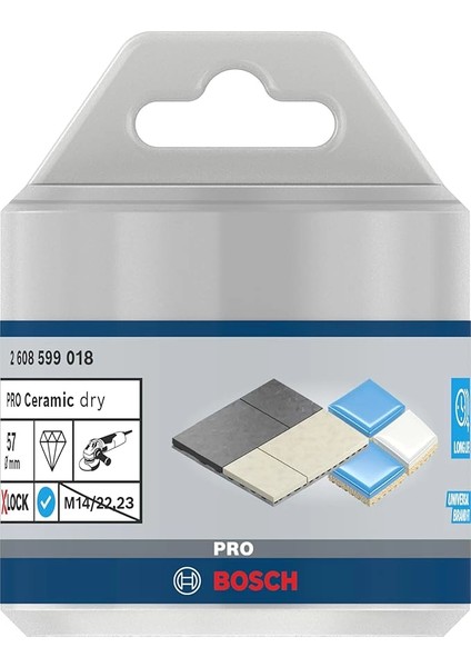 Professional Elmas Kuru Matkap Best (Seramik, X-Lock, Dry Speed Için, Ø 57 Mm, Çalışma fiyatları