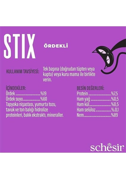 Stix Ördekli Krema Ödül Maması 6X15G indirimleri