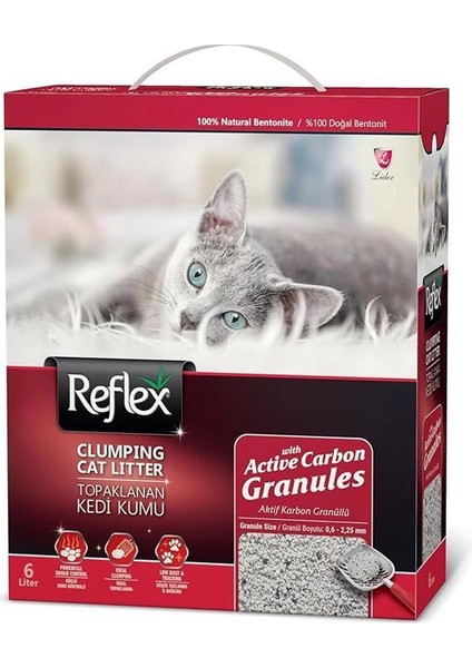 Granül Aktif Karbonlu Topaklanan Kedi Kumu, 6 L fiyatları