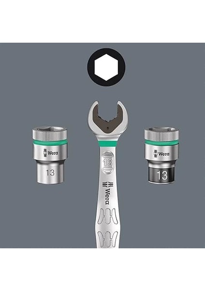 05003510001 Zyklop Lokma Anahtar Ucu 8790 Hma, 1/4 Inç Tahrikli, 11,0 mm indirimleri