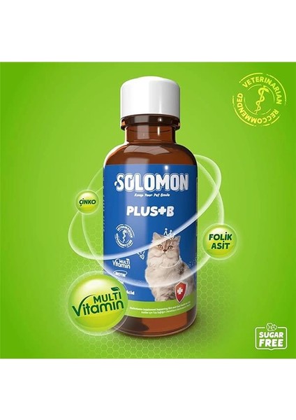 Plus+B Kediler Için Tüy Dökümünü Azaltan Besleyen Tüy Döküm Önleyici Multivitamin Damla modelleri