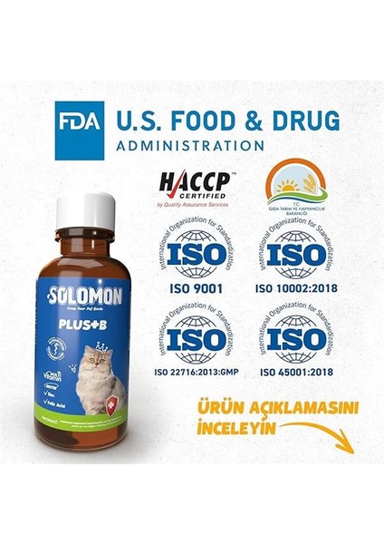 Plus+B Kediler Için Tüy Dökümünü Azaltan Besleyen Tüy Döküm Önleyici Multivitamin Damla fırsatları