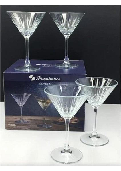 Elysia Kokteyl Kadehi, 4'lü, 220 Cc, 493353, Şeffaf fiyatları