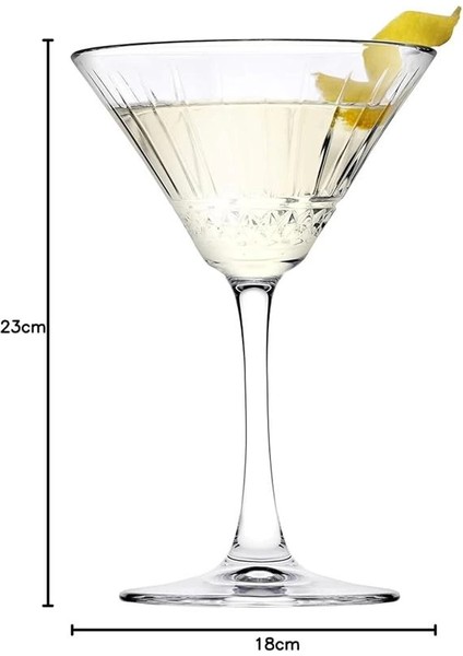 Elysia Kokteyl Kadehi, 4'lü, 220 Cc, 493353, Şeffaf fırsatları