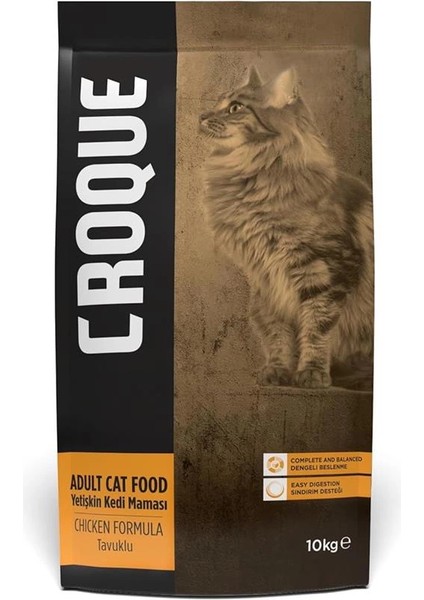 Tavuklu Yetişkin Kedi Maması 10KG