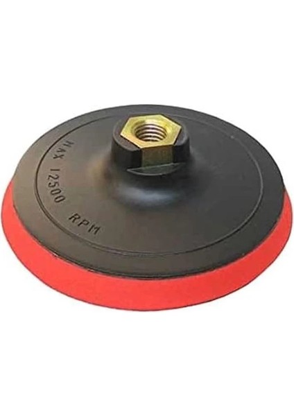 T 27910 Cırtlı Disk Zımpara Altı, 115 Mm, Kırmızı