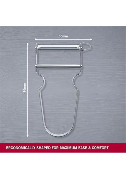 Star Tasarruflu Soyucu, Patates Soyucu, Iki Bıçaklı, Sarkaç Bıçaklı, Ekstra Keskin, Metal