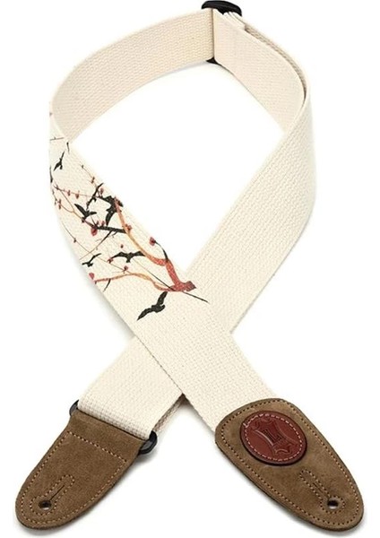 Levy's Leathers Kentsel Stil Tasarım Baskı ile 2 "pamuk Gitar Kayışı