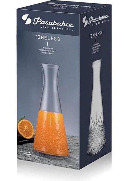 Pasabahce Timeless Karaf 940 cc Damla Logo (K) 1 Ofset Hk 6 Dk fiyatları