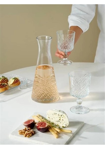 Pasabahce Timeless Karaf 940 cc Damla Logo (K) 1 Ofset Hk 6 Dk