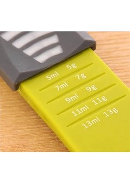 E-Ticaret Ayarlanabilir Ölçüm Kaşığı,çift Uçlu Mezun Kaşık Için Kuru ve Sıvı Malzemeler Ölçer fırsatları