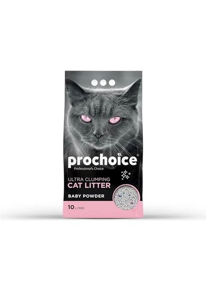 Kedi Kumu, Bebek Pudrası Parfümlü Bentonit,10 Lt