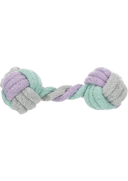 Yavru Köpek Ipten Dambıl Oyuncak, 15CM