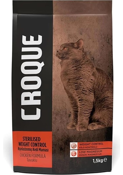 Tavuklu Kısırlaştırılmış Kedi Maması 1,5kg