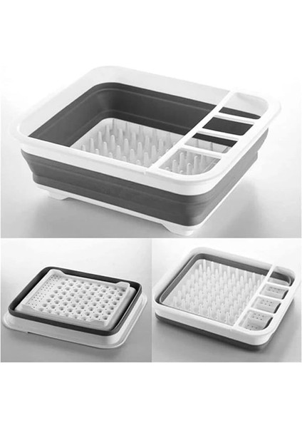 Katlanabilir Bulaşık Kurutmalık, Yer Kaplamaz Minimal Tabaklık fiyatları