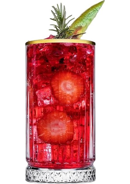 Paşabahçe Elysia Golden Touch Yaldızlı Uzun Bardak 4'lü 450 cc 520015 fiyatları