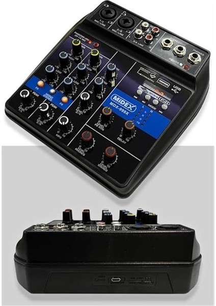 Stüdyo Ekipmanları Midi Live Paket-1 Ses Kartlı Mikser Midi Klavye BM800 Mikrofon Kulaklık fiyatları