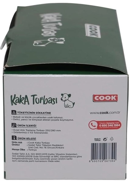 Kaka Torbası Yedeği 30'lu Rulo 12'li