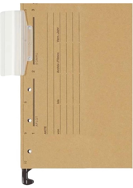 Alpha Askılı Dosya, Telsiz, A4, Kese Kağıdı Rengi, 10'lu Paket, 19153000 modelleri