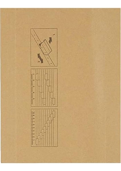 Alpha Askılı Dosya, Telsiz, A4, Kese Kağıdı Rengi, 10'lu Paket, 19153000