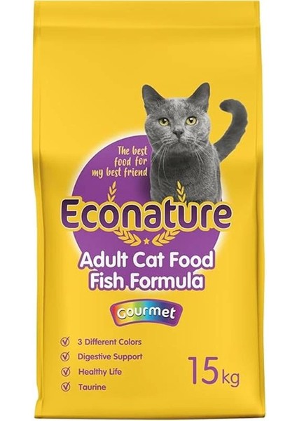 Sarı Ambalaj Gurme Yetişkin Kedi Maması 15KG