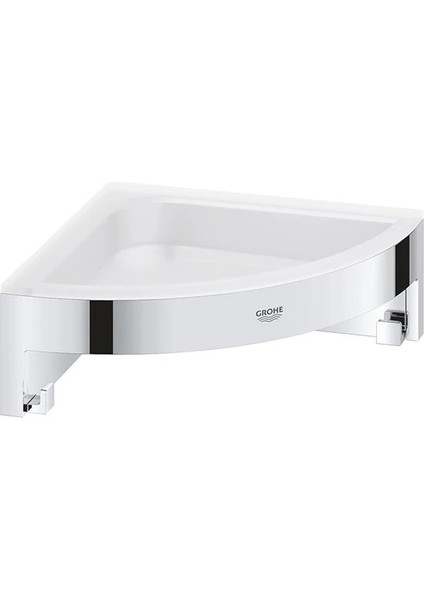 Start Cube Quickfix Köşe Duş Rafı | Duş / Banyo Aksesuarları | Krom | 41106000