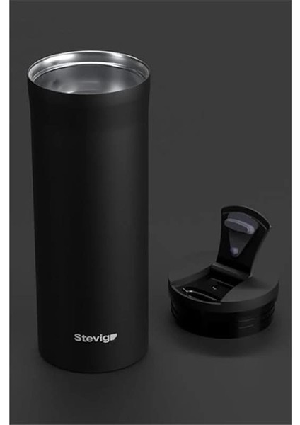 2 Go Paslanmaz Çelik Termos Bardak 400 ml ST-201 Travel Mug indirimleri
