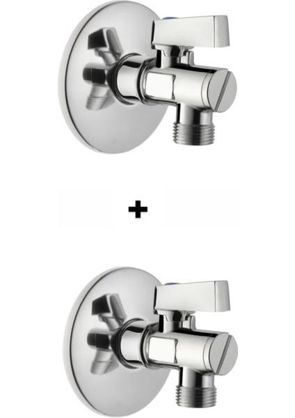 Filtreli Ara Musluk A45254, Krom, 2 Adet fiyatları