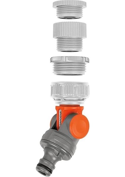 Açılı Musluk Parçası: 26,5 mm (G 3/4 Inç) 33,3 mm (G 1 Inç) Dişli ve 21 mm (G 1/2 Inç) - modelleri