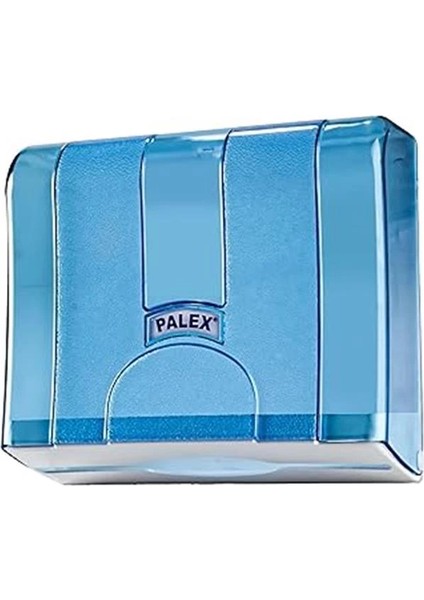 Palex Z Katlı Kağıt Havlu Dispenseri Şeffaf Mavi 3570-1