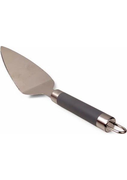 Paslanmaz Çelik Silikon Saplı Pasta Spatulası ve Kek Servis Kaşığı | Paslanmaz Çelik Pasta modelleri