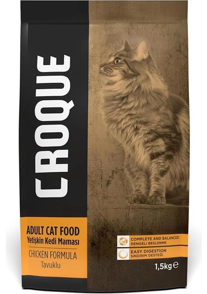 Tavuklu Yetişkin Kuru Kedi Maması 1,5kg