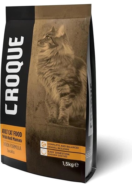 Tavuklu Yetişkin Kuru Kedi Maması 1,5kg fiyatları