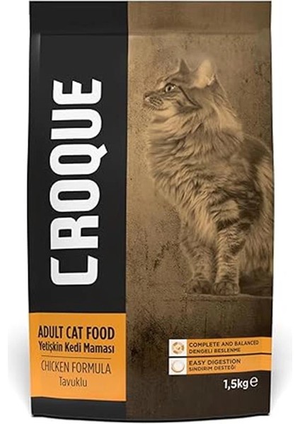 Tavuklu Yetişkin Kuru Kedi Maması 1,5kg fırsatları