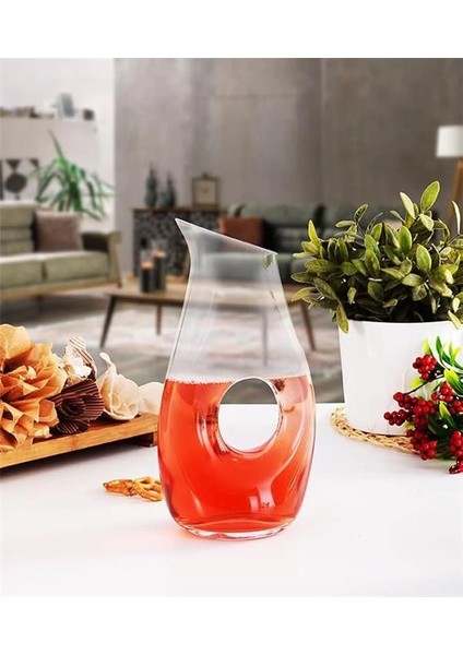 Pasabahce Handmade Halo Delikli Eğik Kesim Karaf 750 cc fiyatları